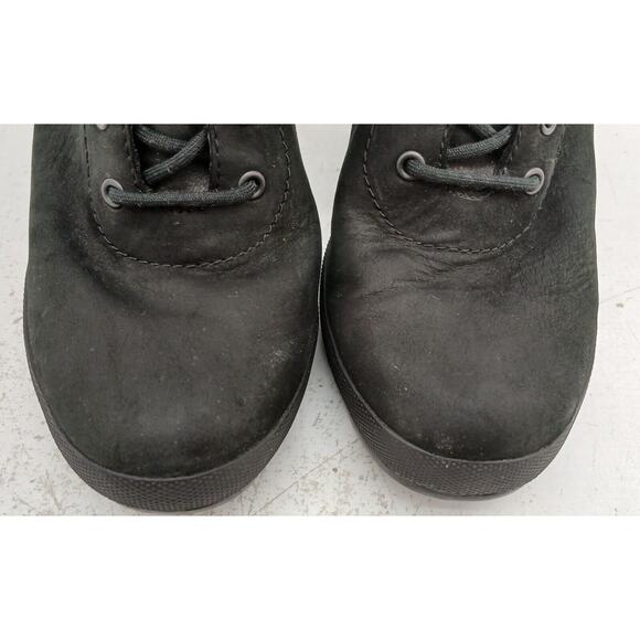 Timberland Boots Women's A1KD4 A2534 Black Suede Lace Up Block Heels US 8 - Picture 10 of 11